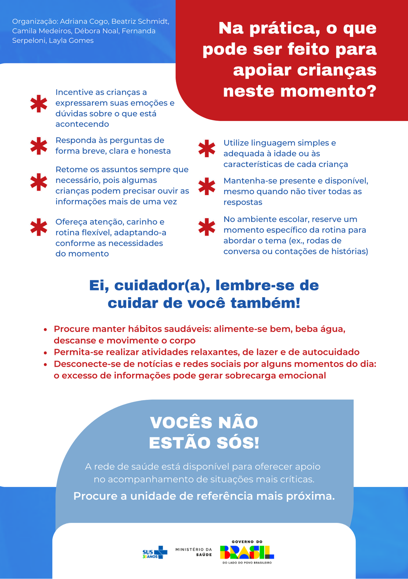 Saúde mental dos cuidadores no contexto de desastres